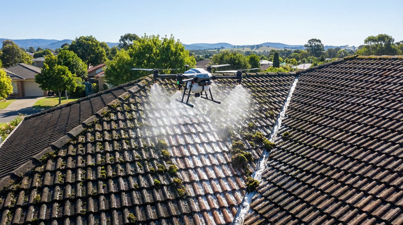 Prix nettoyage drone : tarifs au m² et budget à prévoir